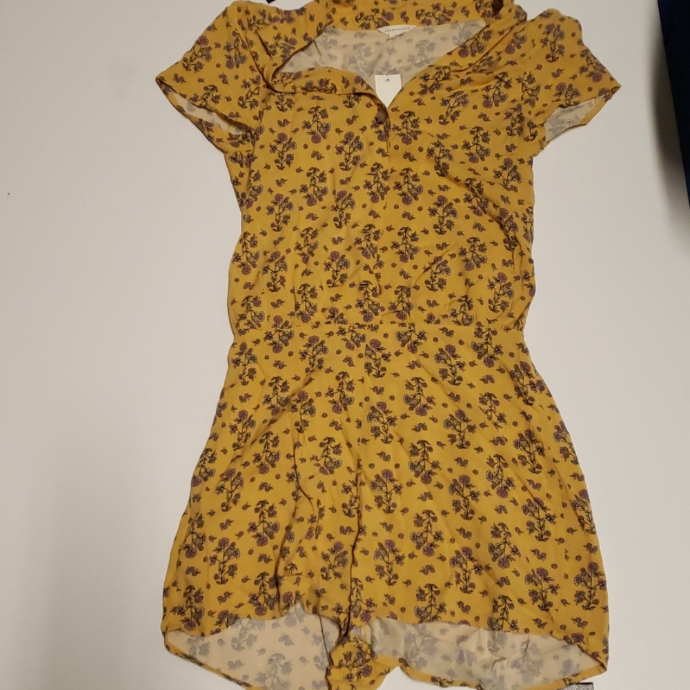 Yellow romper